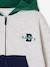 Sweat garçon zippéà capuche vert anglais 3 - vertbaudet enfant 