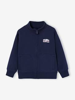 Sweat zippé garçon col camionneur  - vertbaudet enfant