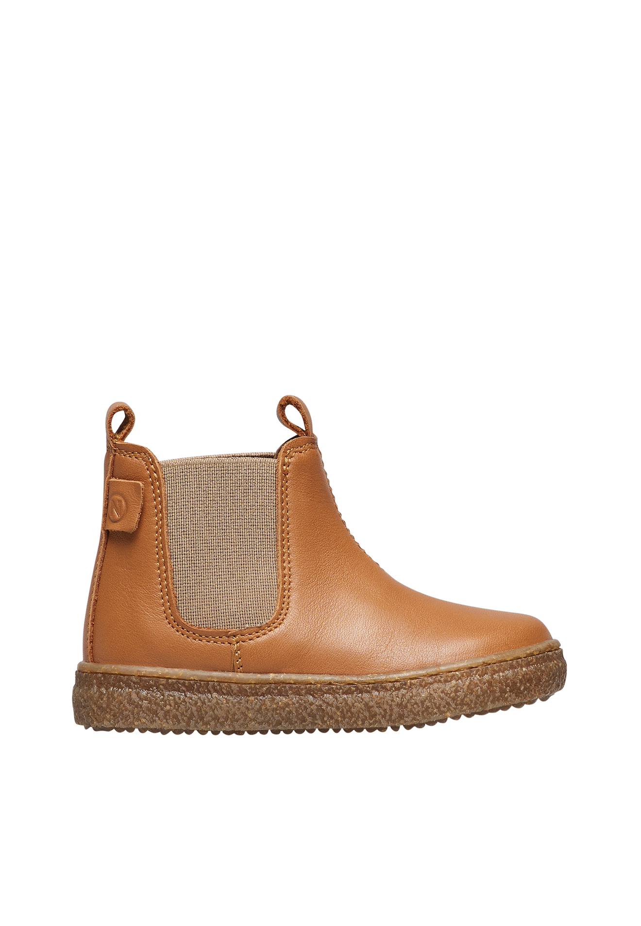 Casual Chelsea Boots Figus Cognac-gris Tourterelle