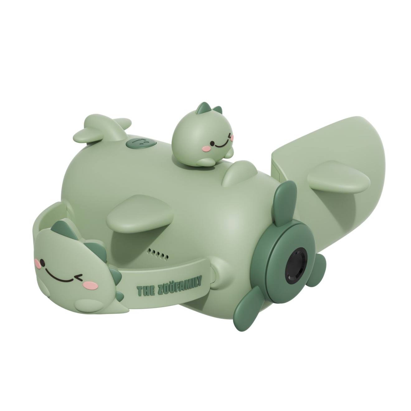 Caméscope Dino Vert, Noir