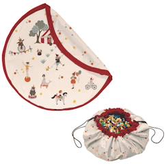 Jouet-Premier âge-Tapis de jeu & sac à jouets-circus