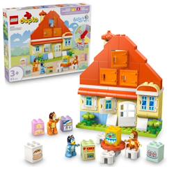 Jouet-Lego bluey - la maison de famille de bluey et le jeu de mémoire - 10459