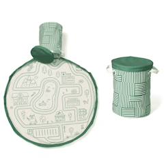 Chambre et rangement-Tapis de jeu & panier à jouets- zoo