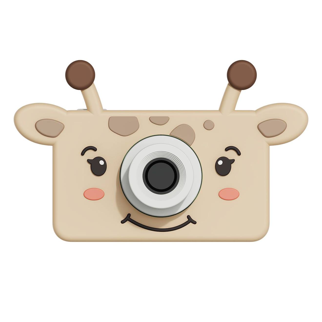 Appareil Photo Girafe Jaune, Marron, Rouge