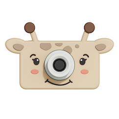 Jouet-Appareil photo girafe
