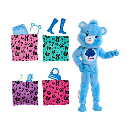 Barbie poupée cutie reveal bisounours Bleu 3 - vertbaudet enfant 