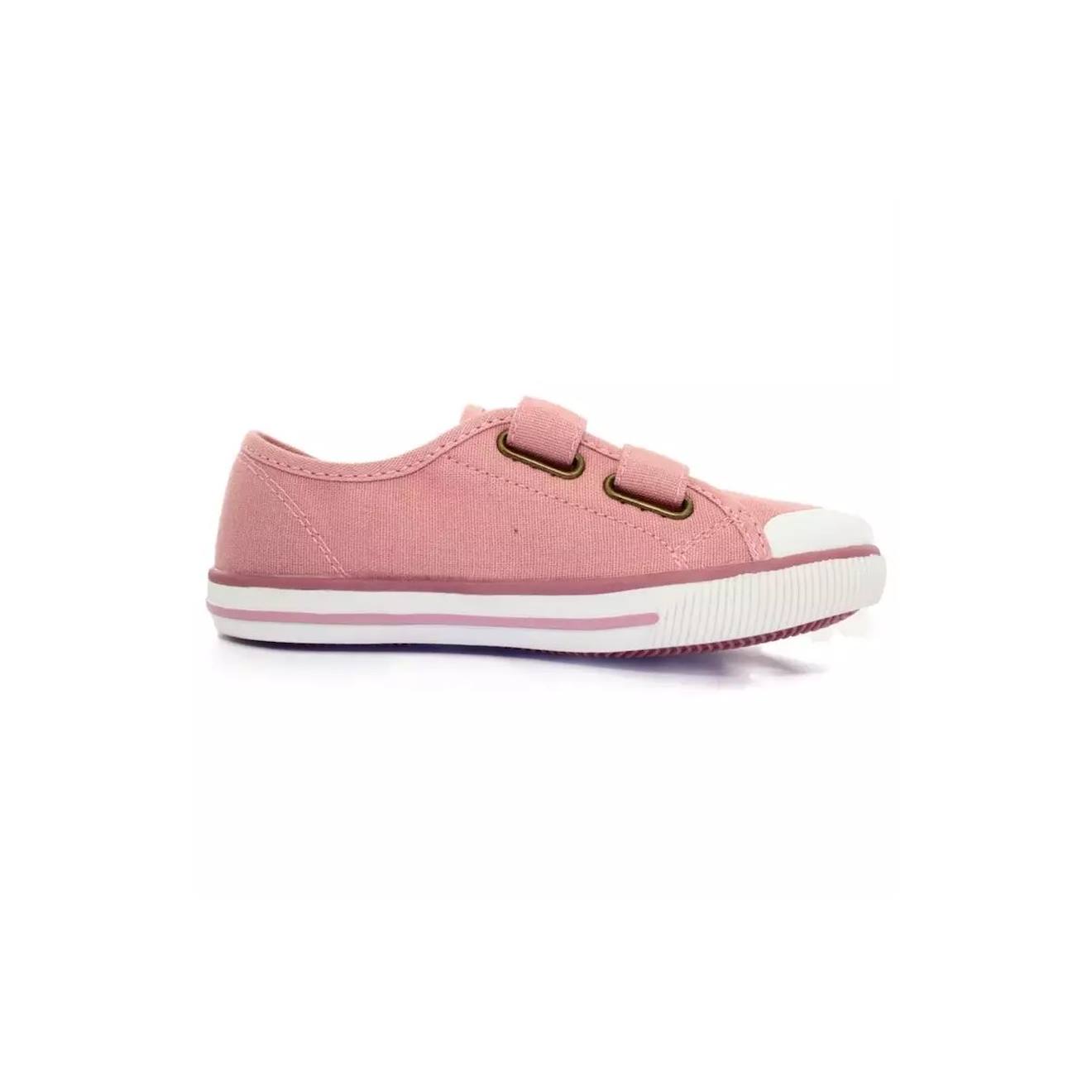 Baskets Fille Textile Gozilla Rose Clair