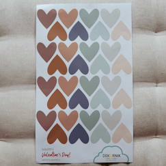 Planche de stickers - cœurs  - vertbaudet enfant