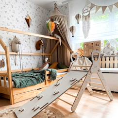 -Papier peint enfant mini feuilles