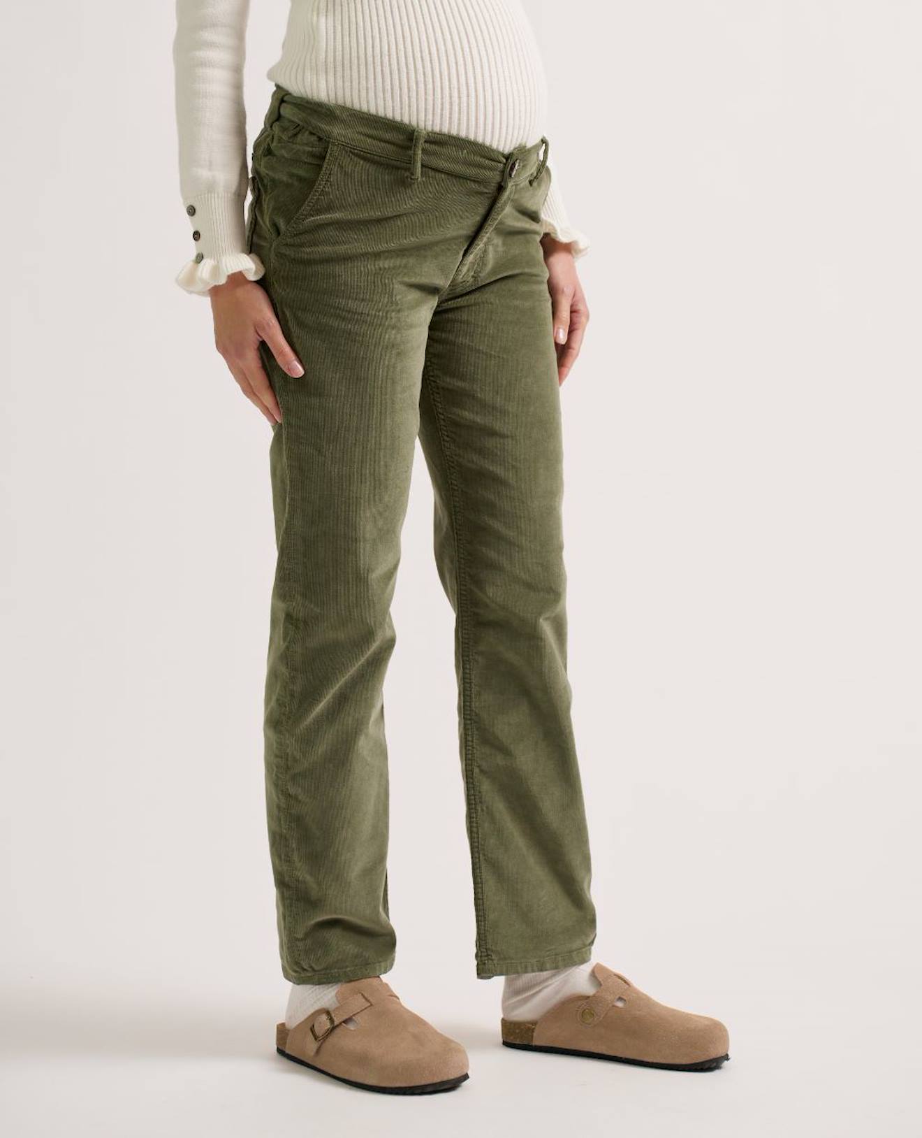 Pantalon Droit De Maternité William Kaki