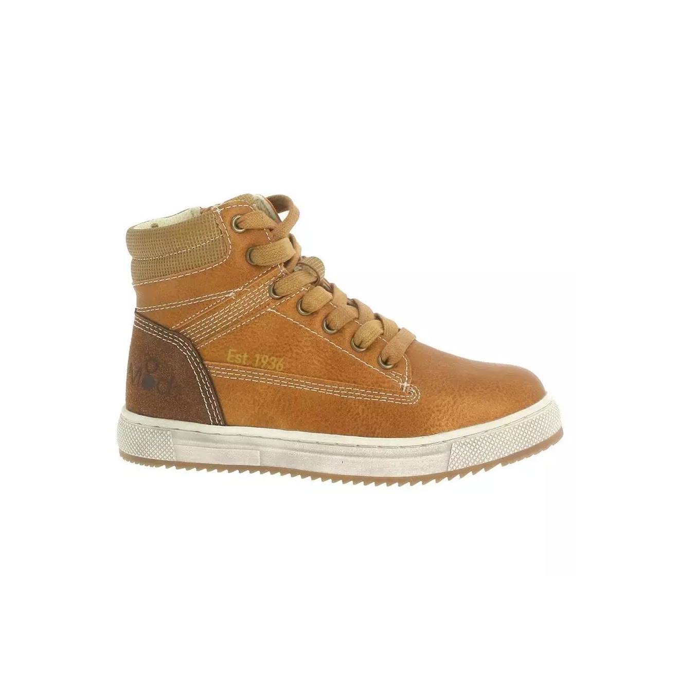 Bottines Synthétique Marron