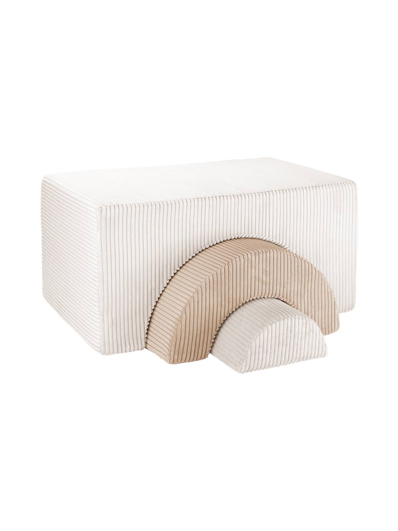 Ensemble De Jeu Enfant - Arc-en-ciel - Pouf Velours Côtelé Marshmallow — photo 1/4