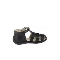 Chaussures-Chaussures bébé 17-26-Sandales cuir