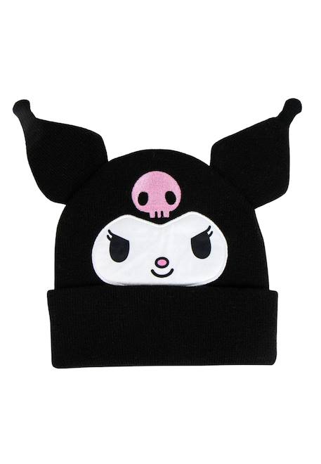 Fille-Accessoires-Bonnet, écharpe, gants-Bonnet à pois hello kitty