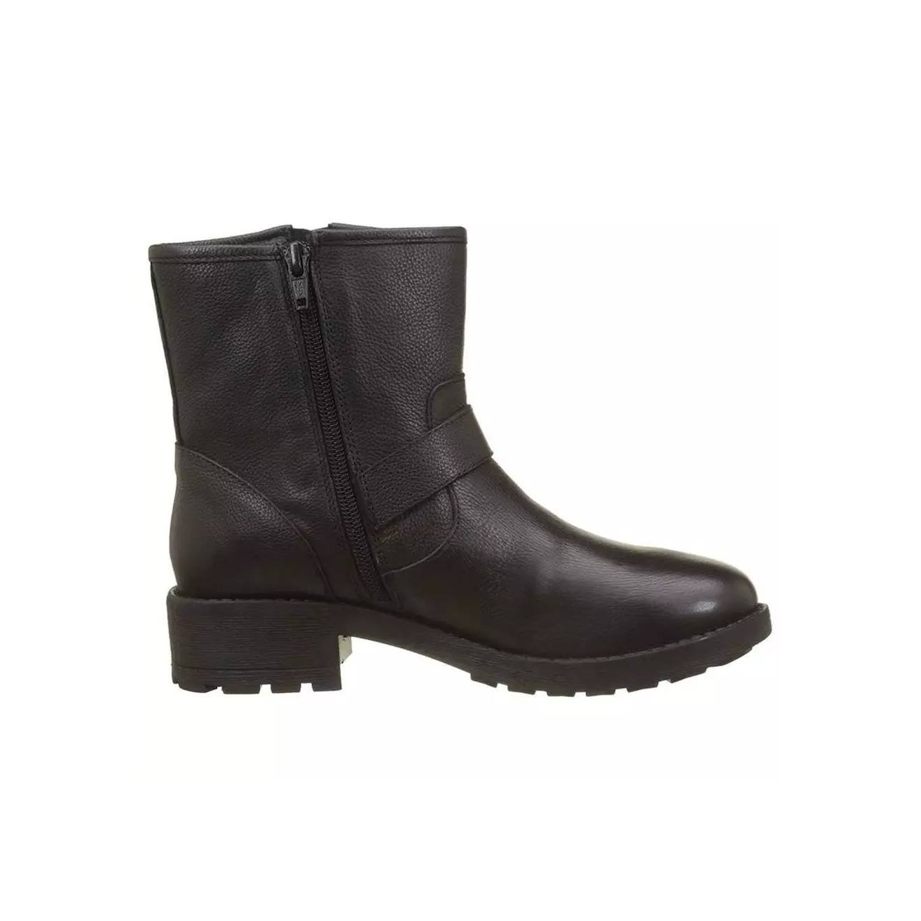Bottines Cuir Noir