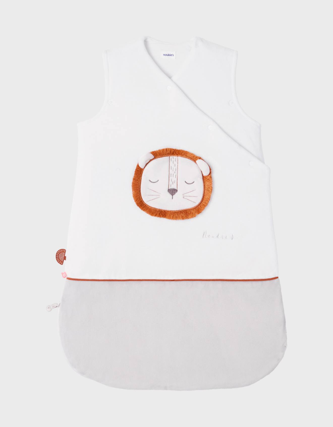 Gigoteuse Babou En Veloudoux Blanc