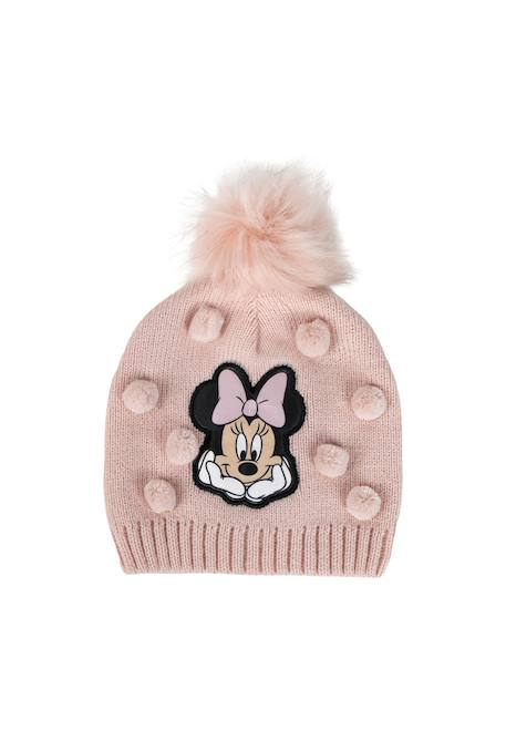 Fille-Accessoires-Bonnet minnie mouse à pompon