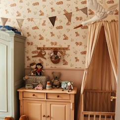 Linge de maison et décoration-Papier peint enfants teddy bears