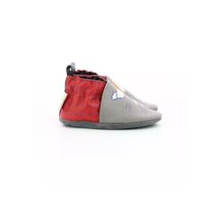 Chaussures-Chaussures bébé 17-26-Chaussons cuir