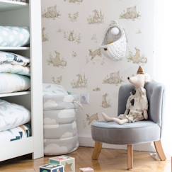 -Papier peint enfants rabbit day