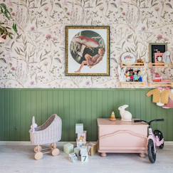 -Papier peint enfants jardin botanique