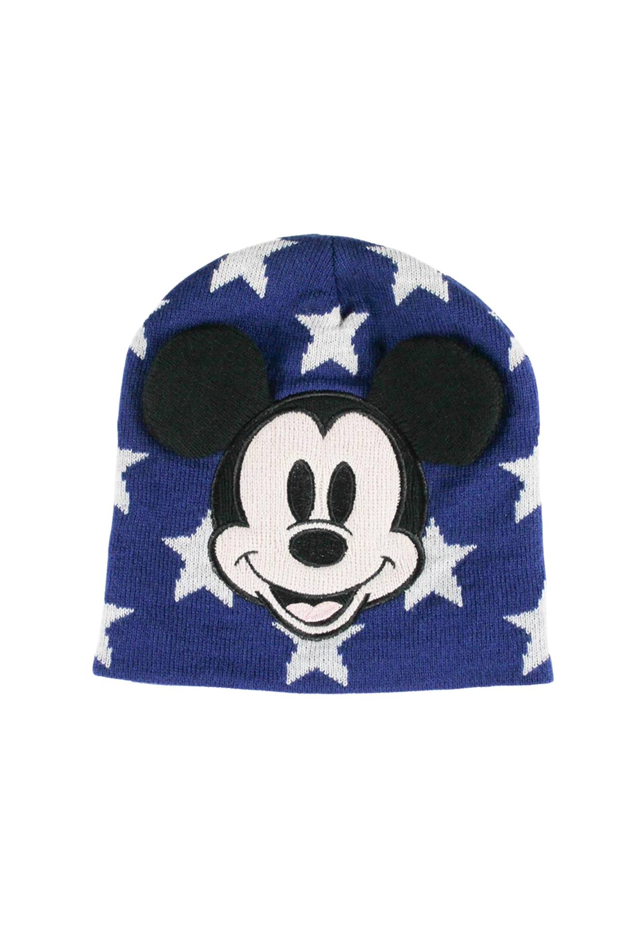 Bonnet Enfant Disney Mickey Mouse Bleu