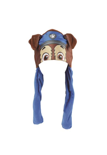 Garçon-Accessoires-Bonnet, écharpe, gants-Bonnet à pois paw patrol marron bleu