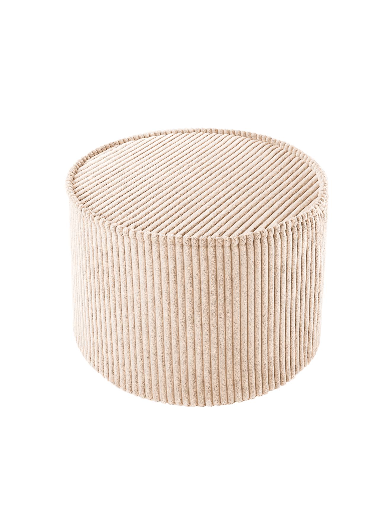 Pouf Enfant En Velours Côtelé Brown Sugar