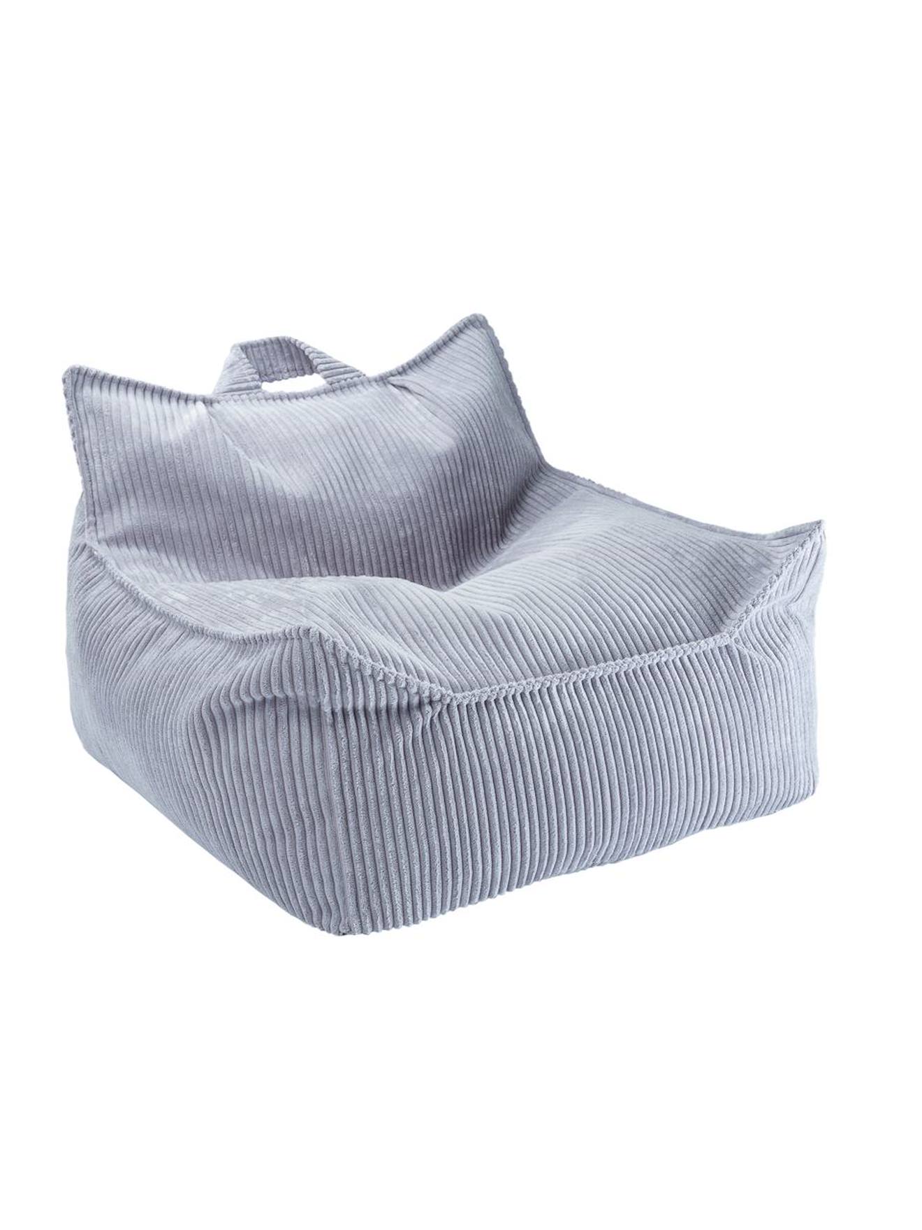 Pouf Poire Chambre Enfant - Fauteuil Comfortable En Velours Côtelé Bluberry Blue Pouf Poire Chambre Enfant - Fauteuil Comfortable En Velours Côtelé Bluberry Blue