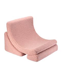 Chambre et rangement-Fauteuil de jeu enfant - pouf design lune en teddy