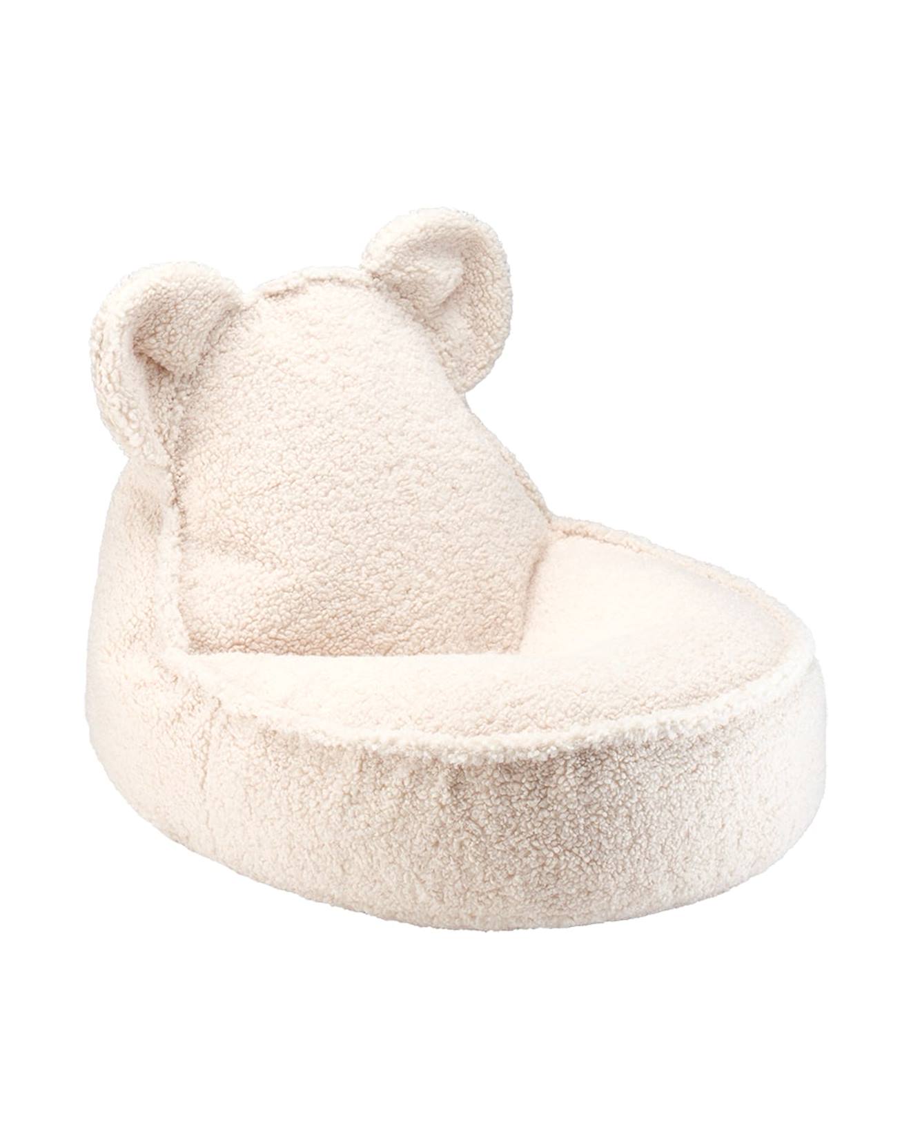 Pouf Poire Ours Chambre Enfant - Fauteuil Comfortable En Teddy Cream White Pouf Poire Ours Chambre Enfant - Fauteuil Comfortable En Teddy Cream White