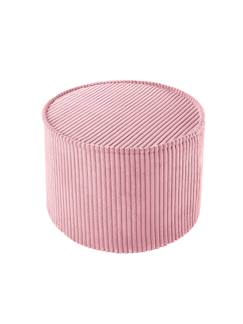 -Pouf enfant en velours côtelé