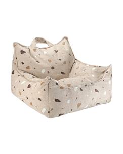 Chambre et rangement-Pouf poire enfant - fauteuil design terrazzo