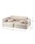 Canapé de jeu modulable enfant - settee convertible en teddy Biscuit+Cream white+Guava+Matcha+Warm hazel 3 - vertbaudet enfant 