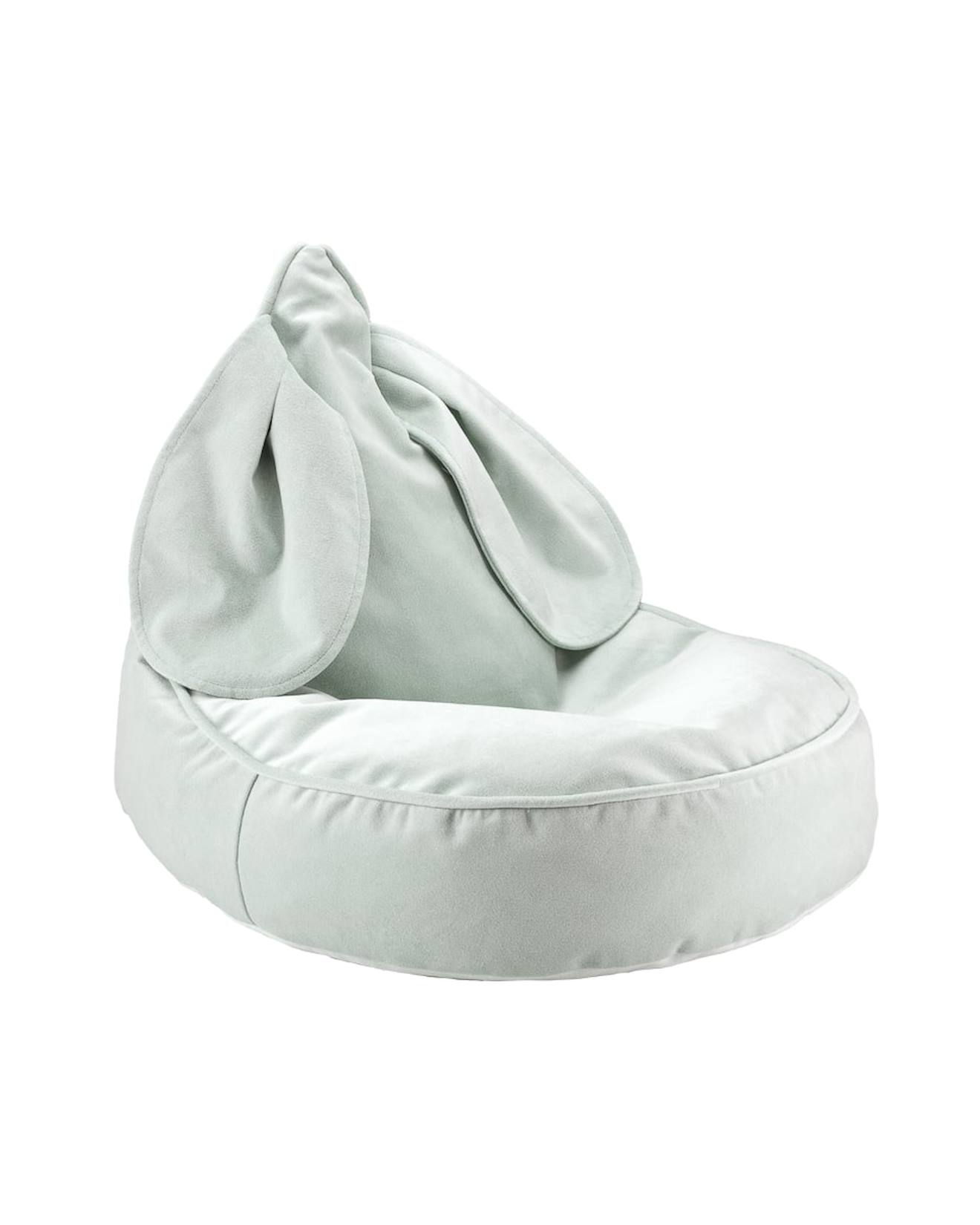 Pouf Poire Lapin Chambre Enfant - Fauteuil Comfortable En Velours Misty Green Pouf Poire Lapin Chambre Enfant - Fauteuil Comfortable En Velours Misty Green