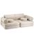 Canapé de jeu modulable enfant - settee convertible en teddy Biscuit+Cream white+Guava+Matcha+Warm hazel 1 - vertbaudet enfant 