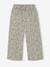 Pantalon fille legging large blanc imprimé+corail+mauve+vert sauge 1 - vertbaudet enfant 