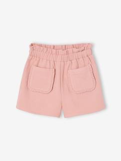 -Short paperbag fille en twill