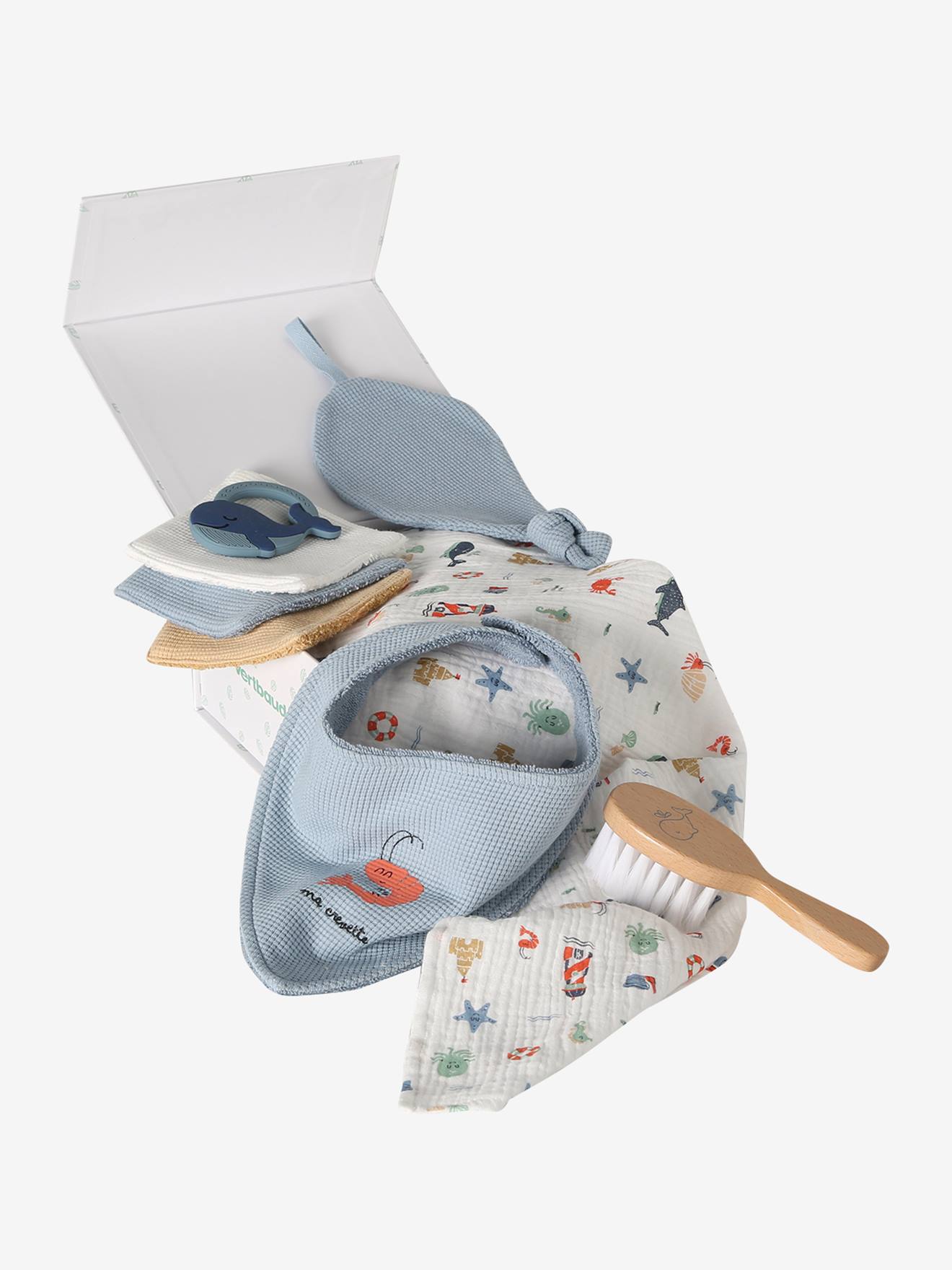 Coffret cadeau naissance bord de mer