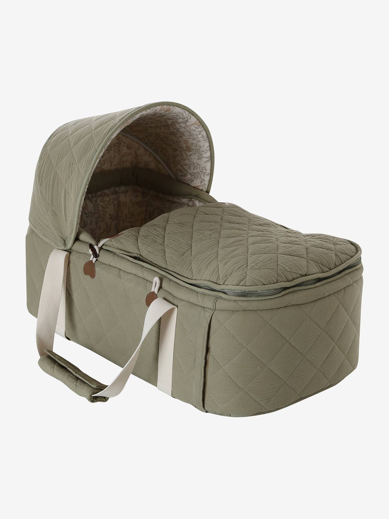 Couffin bébé souple en tissu babylone