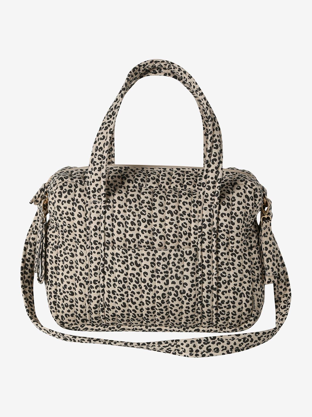 Sac à langer en gaze de coton JOIOSA beige imprimé (Vertbaudet) - Couverture