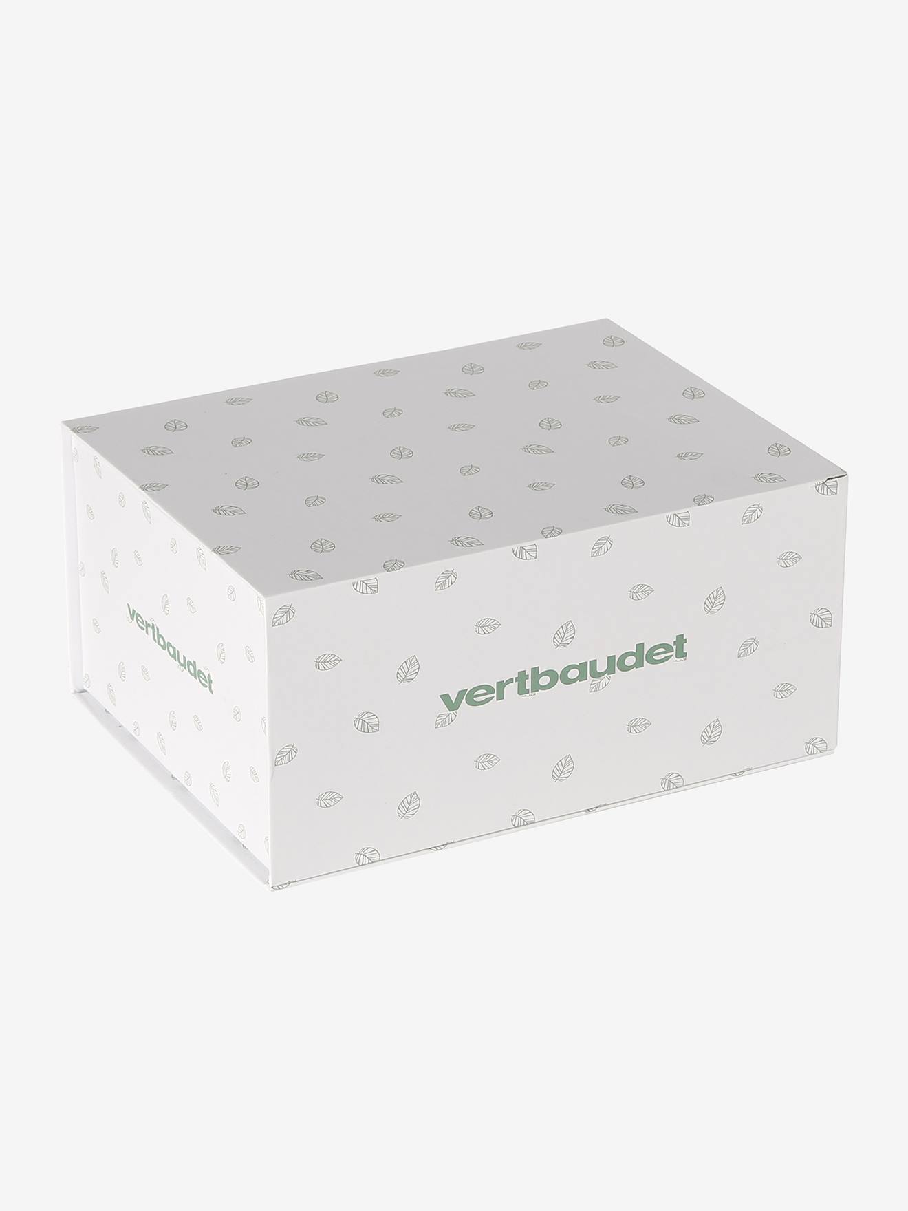 Coffret cadeau naissance 8 pièces : 1 hochet, 1 tapis à langer nomade, 5 lingettes, 1 pochette bayou (Vertbaudet) - Image 2