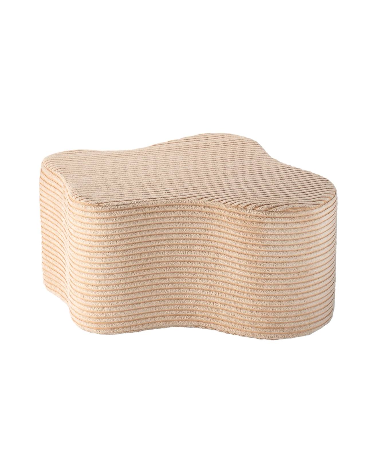 Pouf Enfant Nuage En Velours Côtelé Brown Sugar