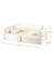 Canapé de jeu modulable enfant - settee convertible en teddy Biscuit+Cream white+Guava+Matcha+Warm hazel 10 - vertbaudet enfant 