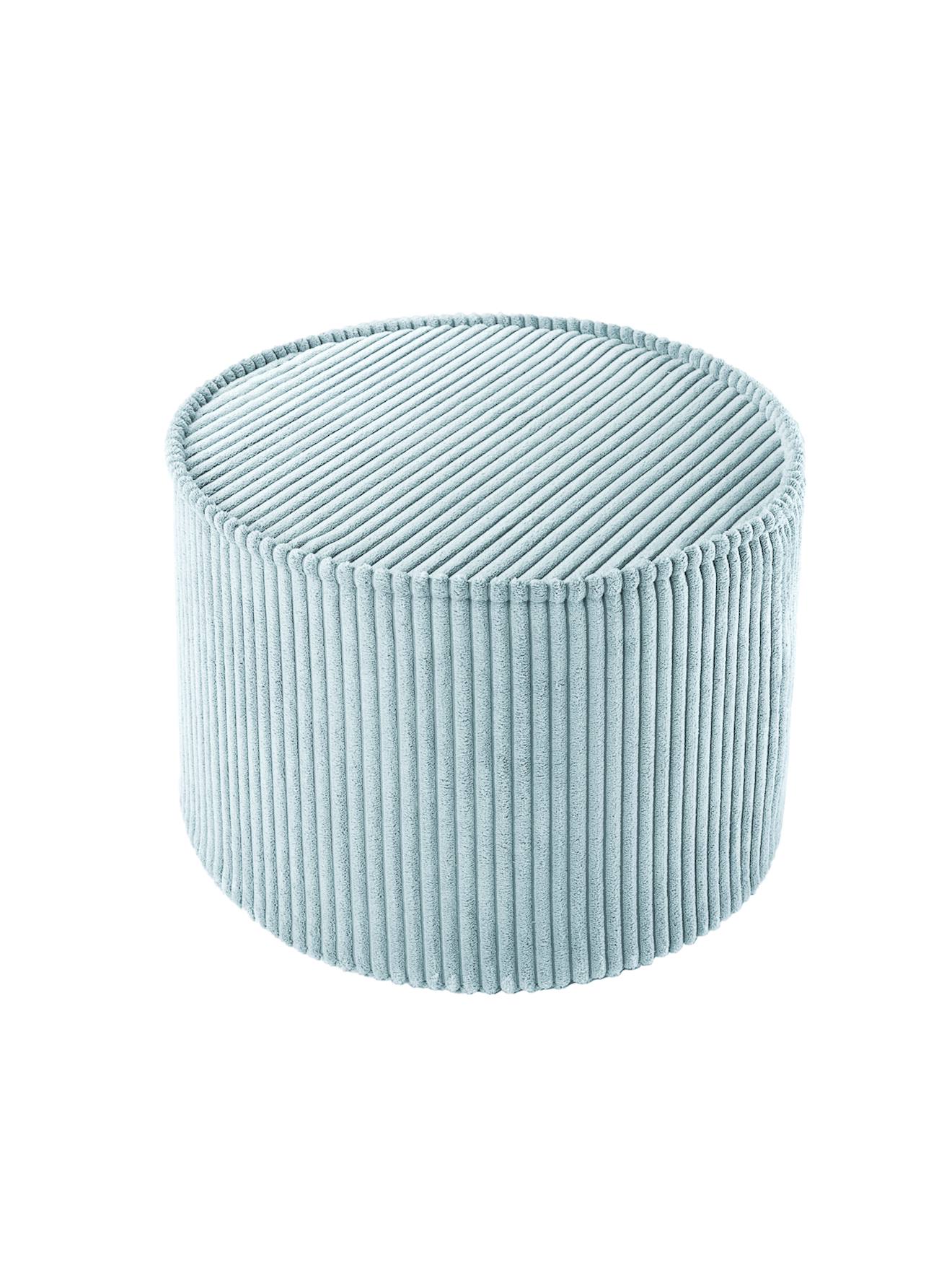 Pouf Enfant En Velours Côtelé Peppermint Green