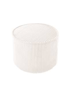 -Pouf enfant en velours côtelé
