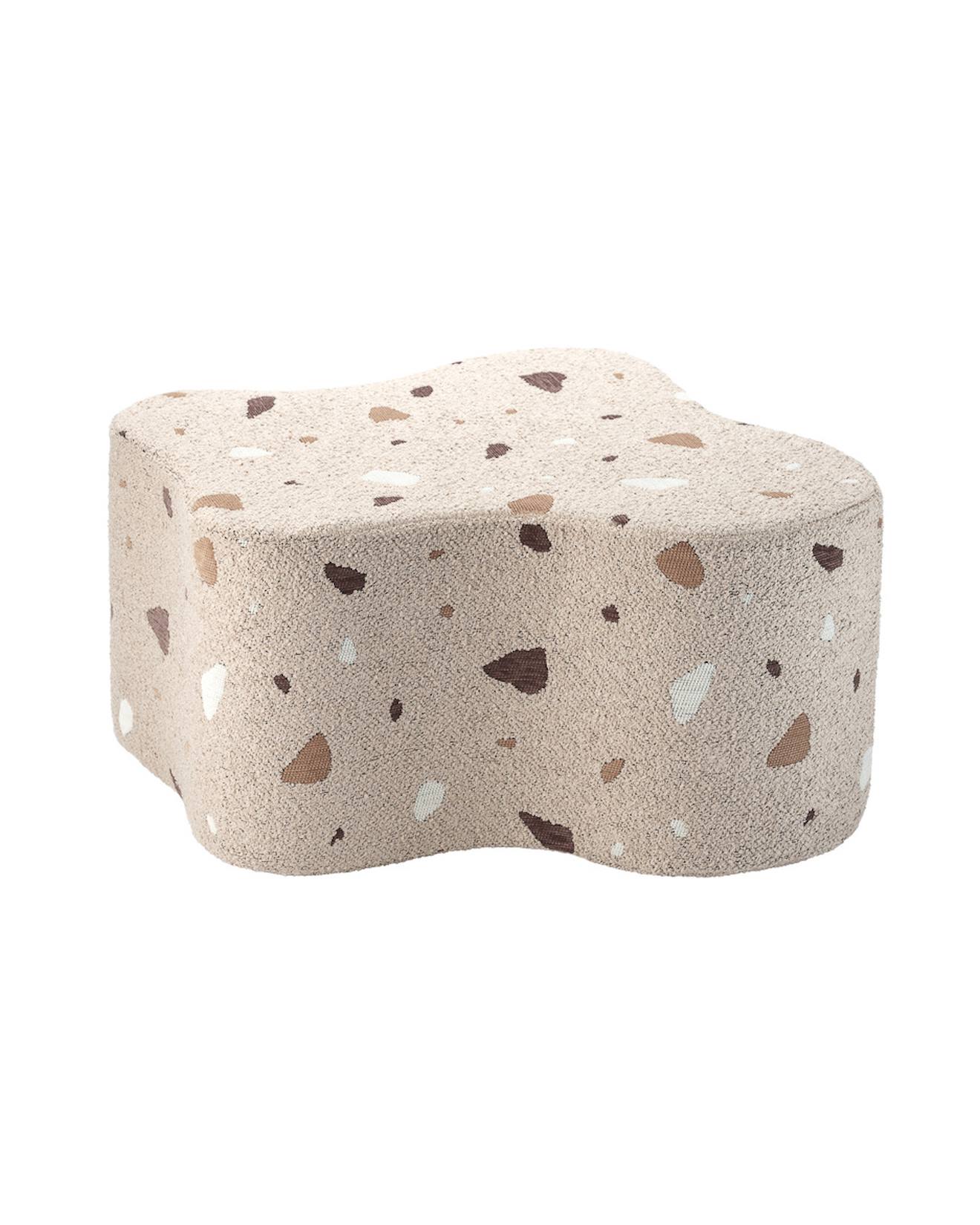 Pouf Enfant Nuage Design Terrazzo Terrazzo Sand