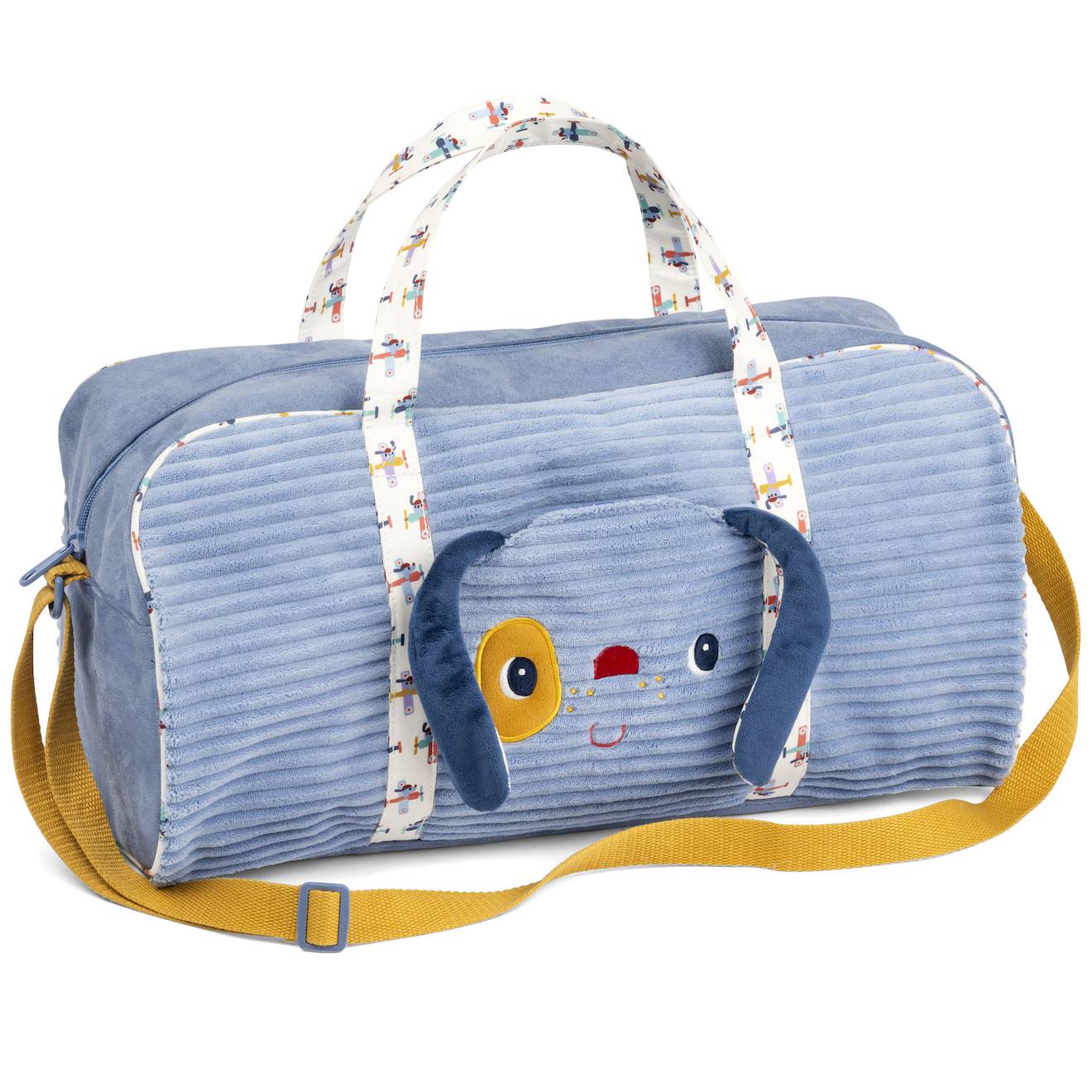 Sac Week-end Jules Bleu, Jaune, Blanc