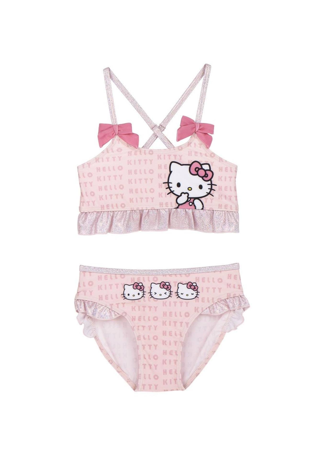 Maillot De Bain 2 Pièces Hello Kitty Enfant Rose