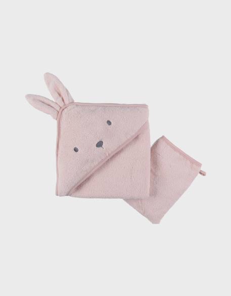Cape de bain éponge - rosie  - vertbaudet enfant